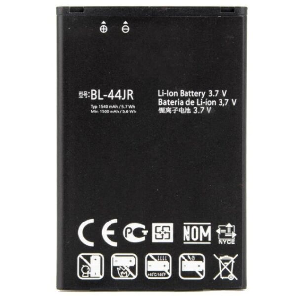 

Аккумулятор BL-44JR LG P940 Prada 3.0 (1540mAh)