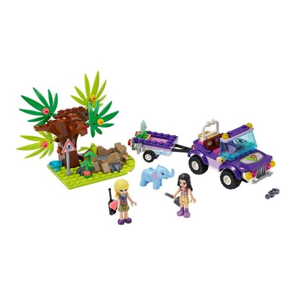

Конструктор LEGO Friends Порятунок слоненяти в джунглях (41421)