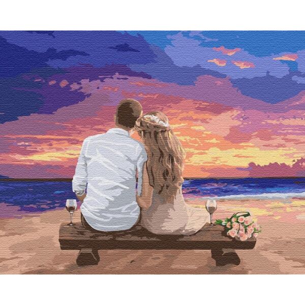 

Картина по номерам. Люби меня 40*50см KHO4740