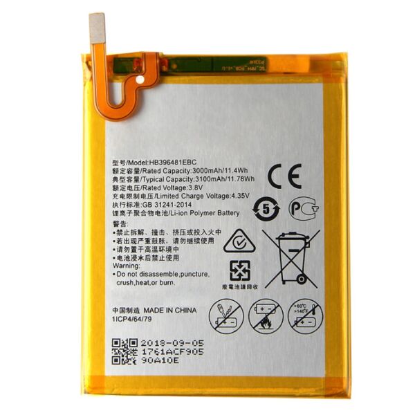 

Аккумулятор HB396481EBC Huawei Honor 5X 3100mAh (батарея, АКБ)