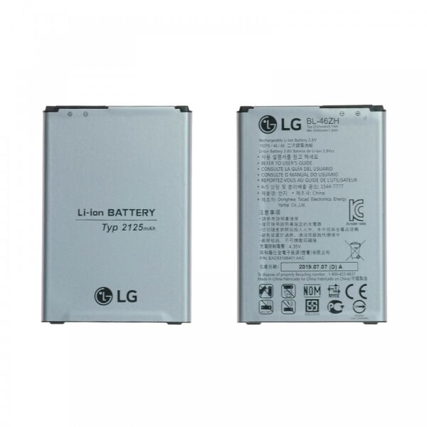 

Аккумулятор для BL-46ZH LG K8 K350E 2125mAh (батарея, АКБ)