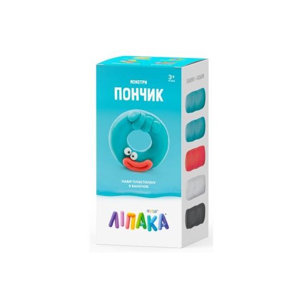 

Набор для творчества Hey clay Ліпака Пончик (653174)