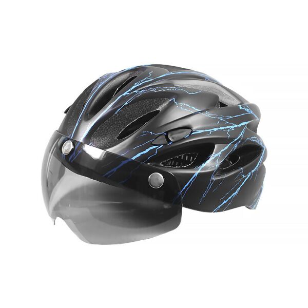 

Шлем велосипедный Helmet 258 Black + Blue
