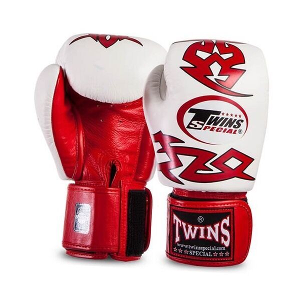 

Перчатки боксерские Twins FBGVL3-28 14oz Красно-белый (37426091)