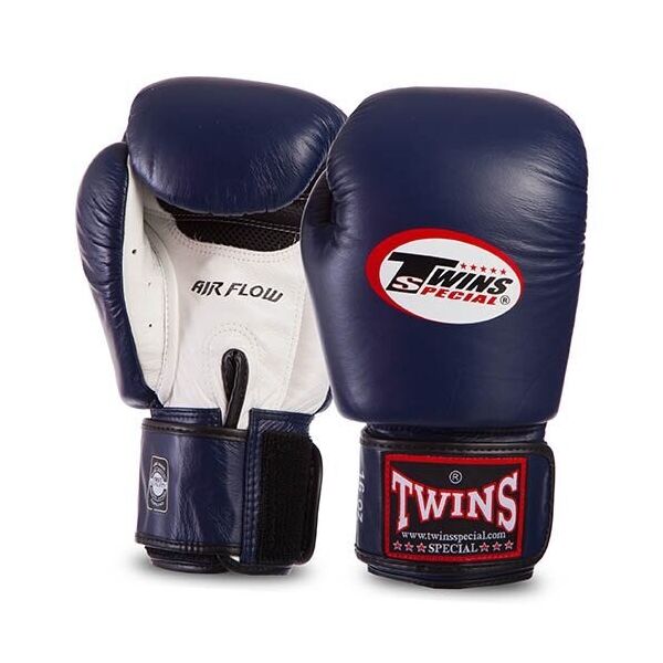

Перчатки боксерские Twins BGVLA2 16oz Темно-синий-белый (37426096)