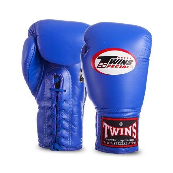

Перчатки боксерские Twins BGLL1 16oz Синий (37426103)