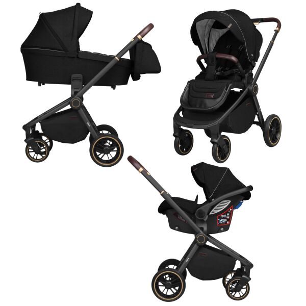 

Коляска универсальная CARRELLO Epica CRL-8511/1 (3in1) Space Black