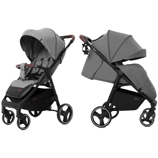 

Коляска прогулочная CARRELLO Bravo CRL-8512 Elephant Grey, с дождевиком
