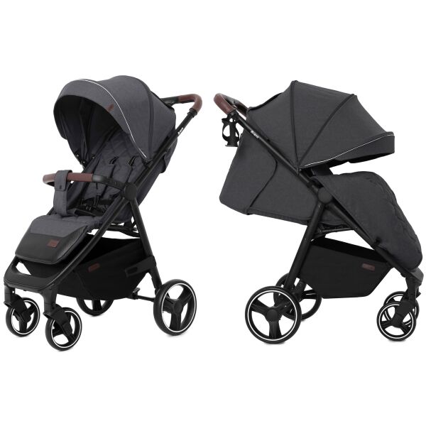 

Коляска прогулочная CARRELLO Bravo CRL-8512 Serious Grey, с дождевиком