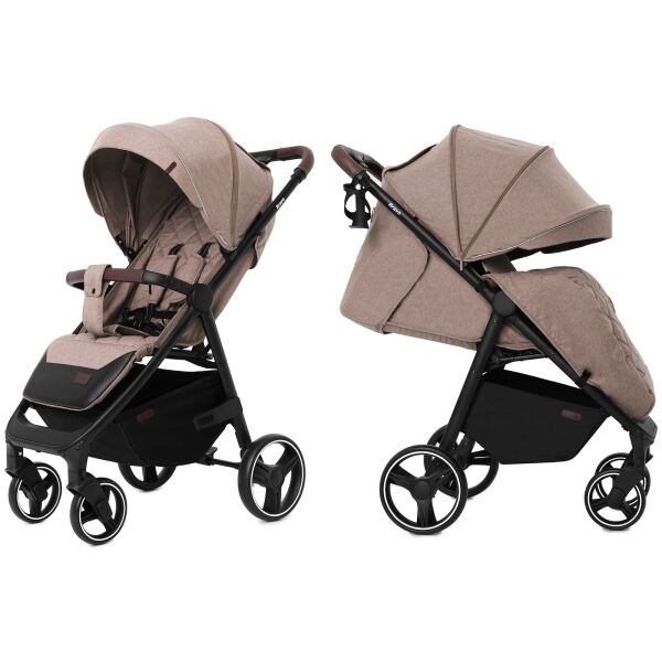 

Коляска прогулочная CARRELLO Bravo CRL-8512 Linen Beige, с дождевиком