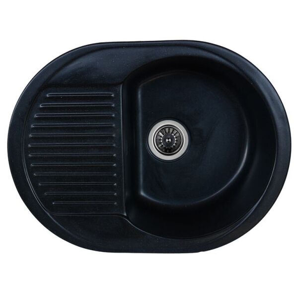 

Кухонная Мойка Platinum Bora 6247S Черный