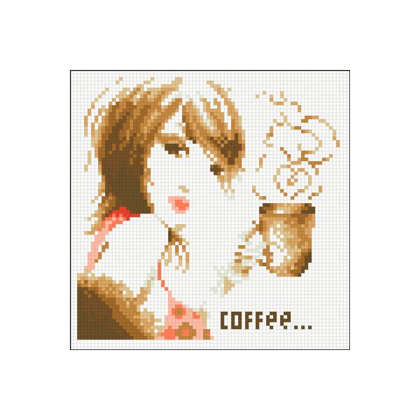 

Набор алмазной вышивки Cofee... АМК-123