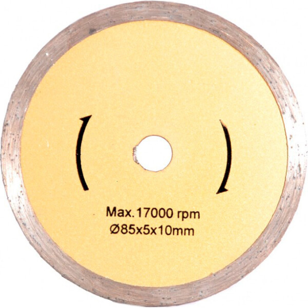 

Диск алмазный MasterTool. ДП 85x10