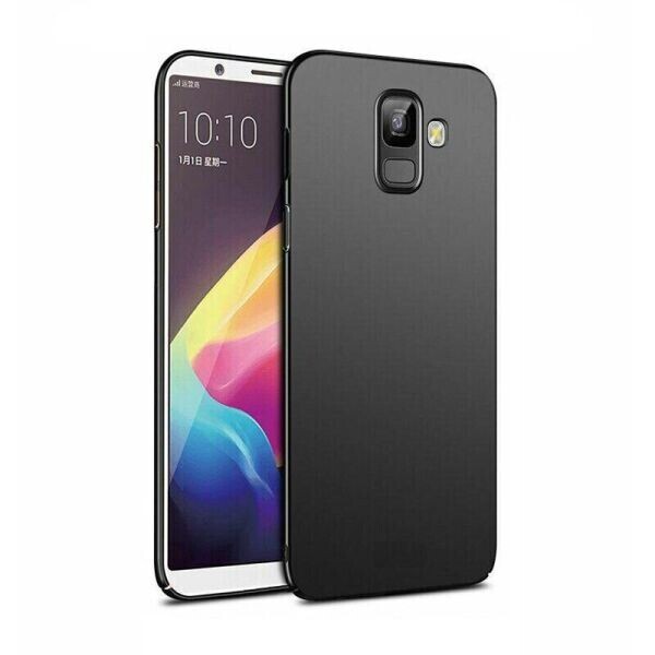 

Чехол бампер с покрытием Soft-touch для Samsung Galaxy A6 (2018) (060314)