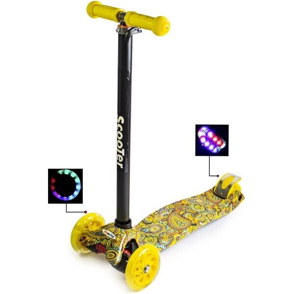 

Детский Трехколесный самокат Best Scooter MAXI PRINT Карусель (sc122)