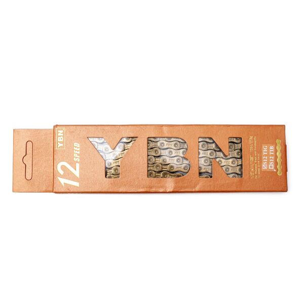 

Цепь 12 ск. 126зв. Gold YBN S12 с замком (CHA-236)