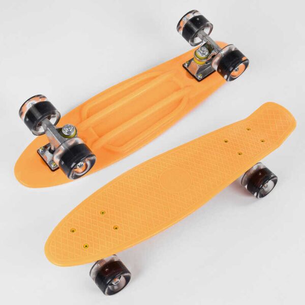

Скейт Пенни борд 2325 (8) Best Board, СВЕТ, доска=55см, колёса PU d=6см