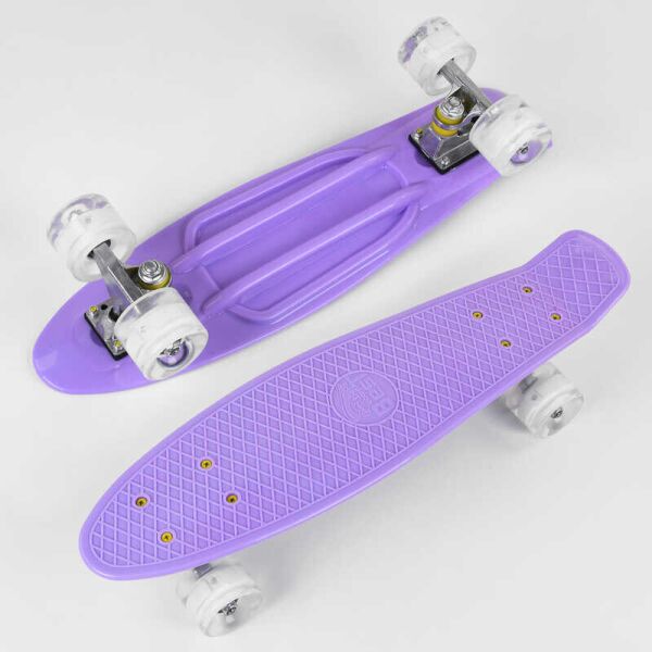 

Скейт Пенни борд 6502 (8) Best Board, доска=55см, колёса PU со светом, диаметр 6см