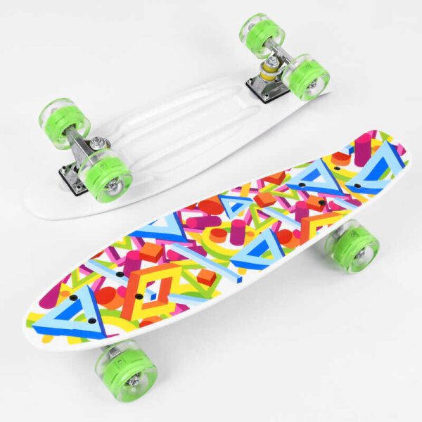 

Скейт Р 10765 (8) Best Board, доска=55см, колёса PU, СВЕТЯТСЯ, d=6см