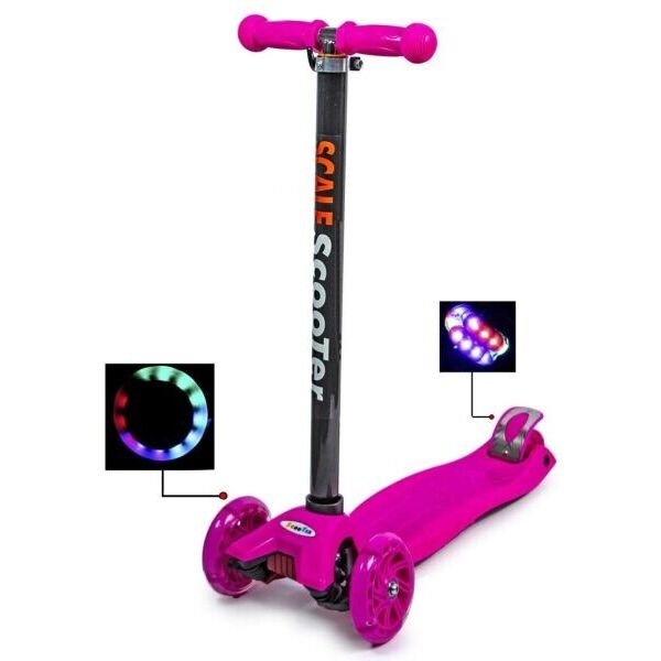 

Трехколесный детский самокат Best Scooter MAXI Розовый (sc111)