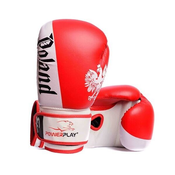 

Боксерские перчатки Power Play 3021 8oz Красно-белый (37228011)