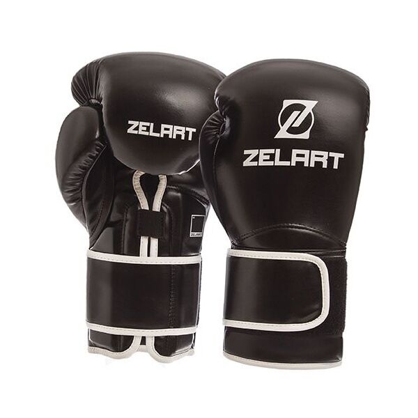 

Перчатки боксерские Zelart BO-1391 10oz Черный (37363057)
