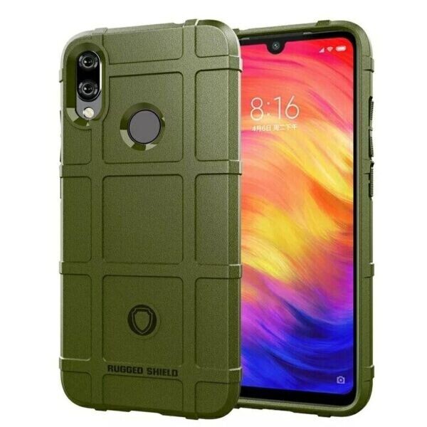 

Чехол бампер Armor для Xiaomi Redmi Note 7 цвет Зелёный (083583)