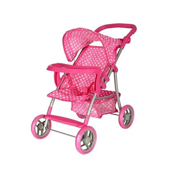 

Коляска для куклы Kronos Toys 9366 T/018 прогулочная, 60,5x33x57 см