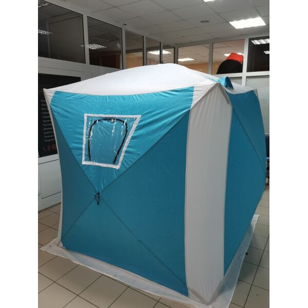 

Зимняя палатка, палатка для зимней рыбалки куб Lanyu 1941 (200x200x205) Blue