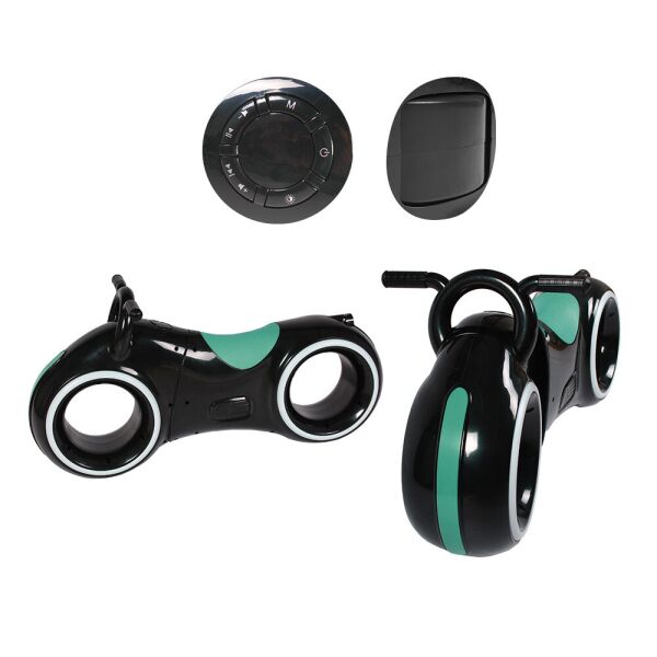 

Беговел GS-0020 Black/Green Bluetooth LED-подсветка кор./1/