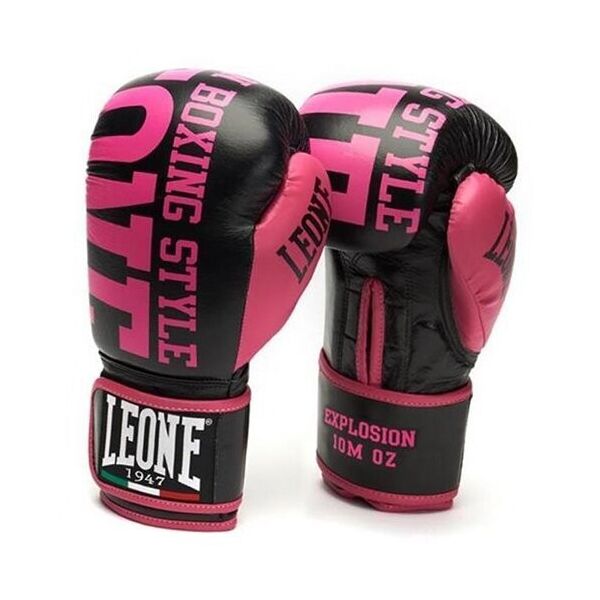 

Leone 1947 Боксерские перчатки Leone Explosion 10oz Черно-розовый (37333006)