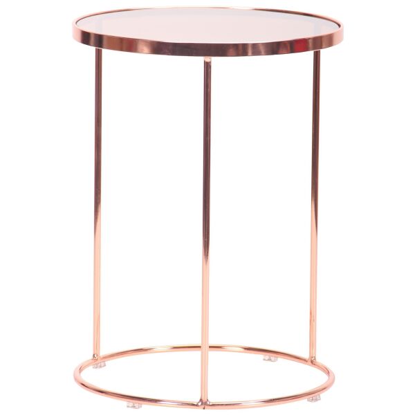 

Стол журнальный Kalibri, rose gold, glass top AMF