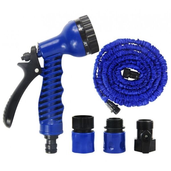 

Шланг для полива садовый Magic Hose X-Hose 22,5м\75FT Синий