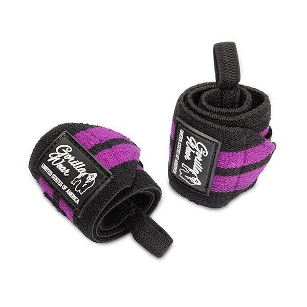 

Крепеж Gorilla Wear Кистевые бинты Wrist Wraps женские Черно-фиолетовый (35369002)