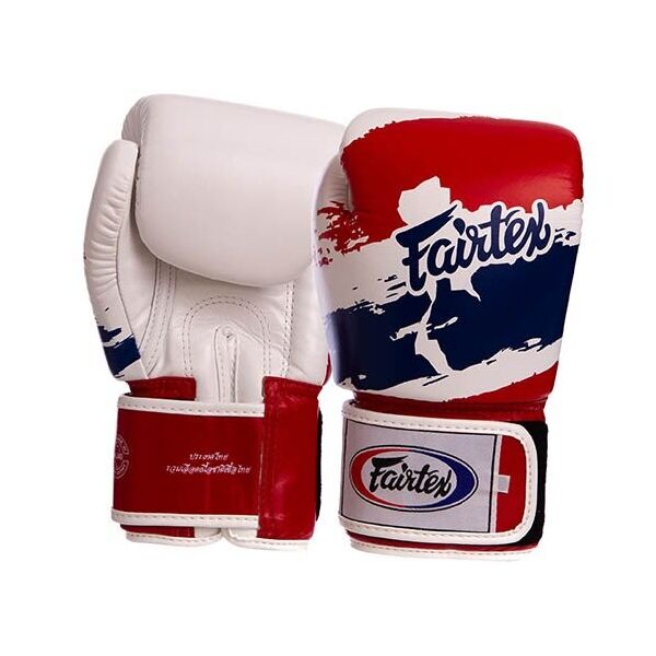 

Перчатки боксерские Fairtex BGV1-THAI 12oz Бело-сине-красный (37475014)