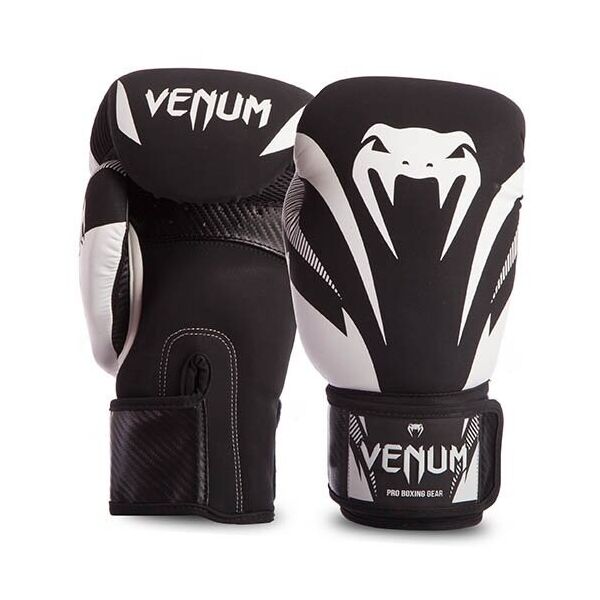 

Перчатки боксерские Venum Impact 03284 14oz Черно-белый (37470003)