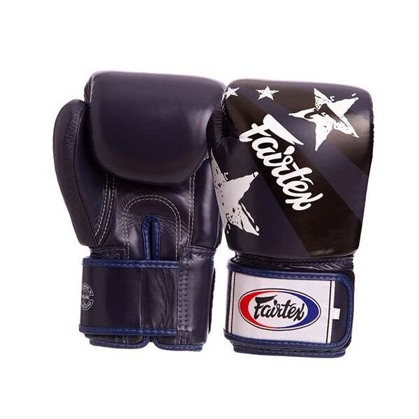 

Перчатки боксерские Fairtex BGV1N 14oz Сине-черный (37475016)