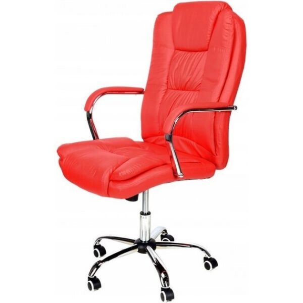 

Кресло офисное Just Sit MAXI LUX Red, экокожа, механизм Tilt