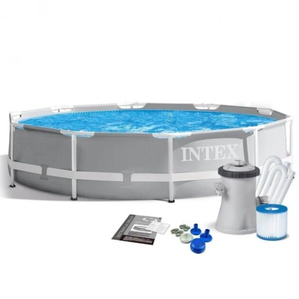 

Бассейн каркасный Intex 26702 круглый Prism Frame Pool, 305 x 76 см