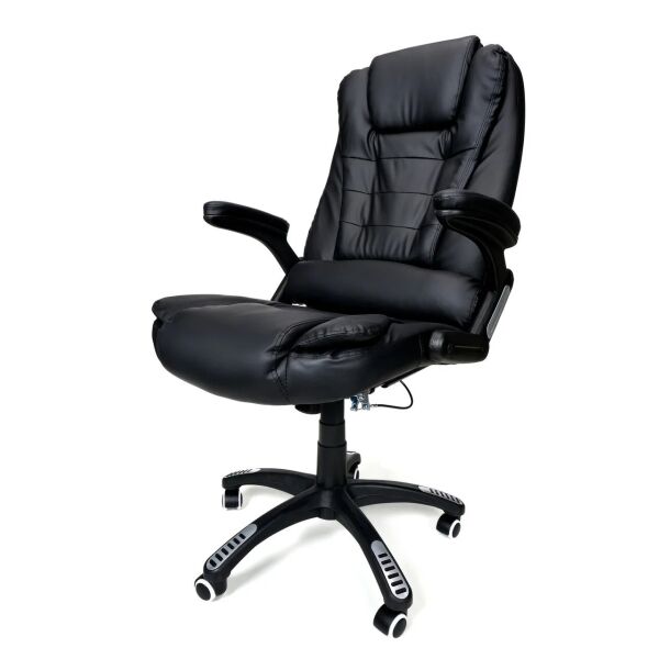 

Кресло офисное AVKO AV01 LUX Black, механизм Tilt, экокожа, откидное
