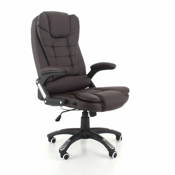 

Кресло офисное AVKO AV02 LUX Brown, механизм Tilt, экокожа, откидное