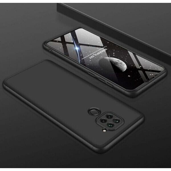 

Чехол GKK 360 градусов для Xiaomi Redmi 10X / Note 9 цвет Черный (085510_1)