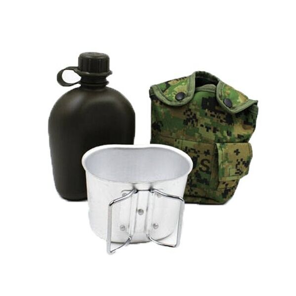 

FDSO Фляга с котелком в чехле TY-4834 1000мл Камуфляжный Marpat (59508009)