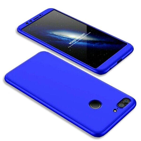 

Чехол GKK 360 градусов для Huawei Honor 9 lite цвет Синий (010610)
