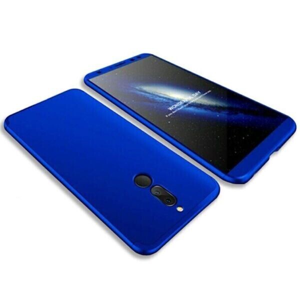 

Чехол GKK 360 градусов для Huawei Mate 10 lite цвет Синий (011110)