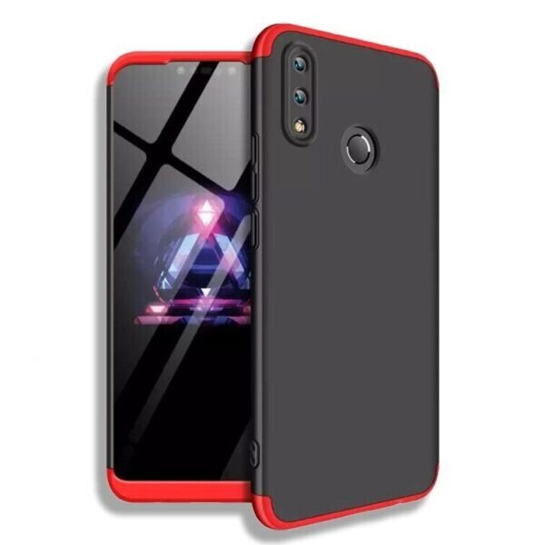 

Чехол GKK 360 градусов для Huawei P Smart Plus цвет Черно-Красный (011710_8)