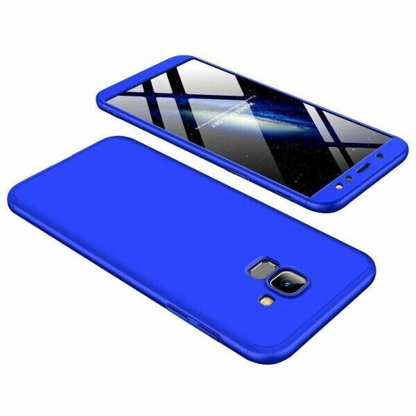 

Чехол GKK 360 градусов для Samsung Galaxy A6 (2018) цвет Синий (060310)