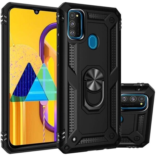 

Чехол с кольцом Defender для Samsung Galaxy M30s цвет Черный (064667_1)