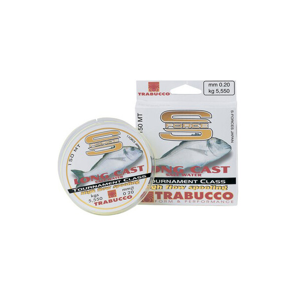 

Леска S-Force Long Cast 150м 0.25мм 8,44кг