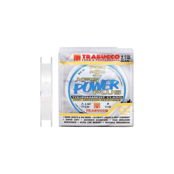 

Леска T-Force XPS POWER PLUS 50м 0.307мм 13,61кг